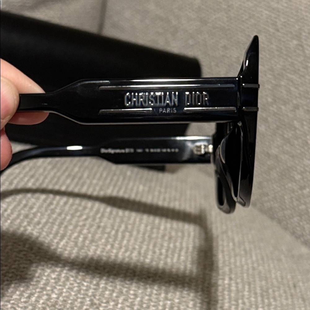 Dior Signature Square Authentic Oversize Black Sunglasses Full inclusion - Picture 10 of 15
